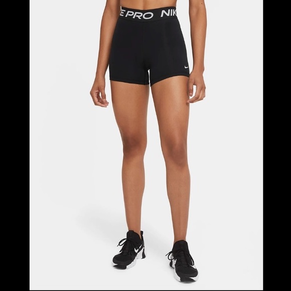 NIKE PRO BIKE SHORTS NEON STRETCH SPANDEX WORKOUT BIKE SHORTS S - Picture 10 of 10